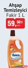 FAKİR AHŞAP TEMİZLEYİCİ 1000 ML fiyat ve kampanya bilgisi